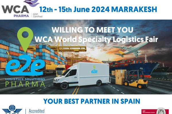 E2e Logistics asiste al meeting anual de WCA Pharma en Marrakesh